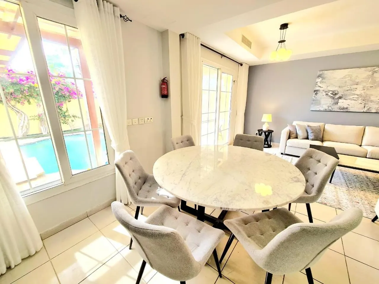 Sunrise Homes - A Private Pool Villa Sleeps 5 In Springs Dubai