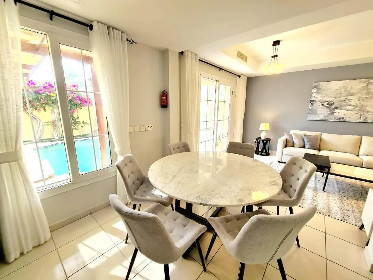 Sunrise Homes - A Private Pool Villa Sleeps 5 In Springs Dubai
